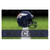 18" x 30" Green and Blue Contemporary NFL Broncos Outdoor Door Mat - IMAGE 1