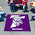 59.5" x 71" Purple NCAA Truman State University Bulldogs Tailgater Mat Outdoor Area Rug - IMAGE 2