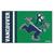 19" x 30" Green and Blue NHL Vancouver Canucks Starter Mat Area Rug - IMAGE 1