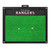 17" x 20" Green MLB Texas Rangers Golf Hitting Mat Practice Accessory - IMAGE 1