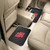 Set of 2 Black NCAA University of Houston Cougars Car Floor Mats 14" x 17" - IMAGE 2