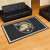 4.9' x 7.3' Black and Beige U.S. Military Academy Plush Area Rug - IMAGE 2