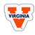 30" x 30.5" Orange NCAA University of Virginia Cavaliers Mascot Mat - IMAGE 1