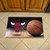 Red and Black NBA Chicago Bulls Shoe Scraper Doormat 19" x 30" - IMAGE 2