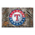 Blue and Gray MLB Texas Rangers Shoe Scraper Doormat 19" x 30" - IMAGE 1