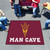 59.5" x 71" Red and White NCAA Arizona State University Sun Devils Man Cave Tailgater Mat Area Rug - IMAGE 2