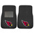 NFL Arizona Cardinals 2-PC Embroidered Front Car Mat Set, Universal Size - IMAGE 1