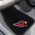 NFL Arizona Cardinals 2-PC Embroidered Front Car Mat Set, Universal Size - IMAGE 2