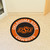 27" Orange and Brown NCAA Oklahoma State University Cowboys Rounded Door Mat - IMAGE 2