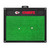 20" x 17" Black and Green NFL Kansas City "Chiefs" Golf Hitting Mat Practice Accessory - IMAGE 1