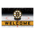 NHL Boston Bruins Heavy Duty Crumb Rubber Door Mat - IMAGE 1