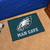 19" x 30" Blue and White NFL Philadelphia Eagles Man Cave Starter Rectangular Mat Area Rug - IMAGE 2