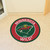 27" Green and Red NHL Minnesota Wild Rounded Door Mat - IMAGE 2