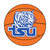 NCAA Tennessee State University Tigers Basketball Shaped Mat Area Rug - IMAGE 1