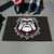 59.5" x 94.5"' Black NCAA University of Georgia Bulldogs Ulti-Mat Rectangular Outdoor Area Rug - IMAGE 2