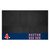 26" x 42" Black and Red MLB Boston Sox Grill Mat Tailgate Accessory - IMAGE 1