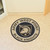 2.25' Beige and Black U.S. Military Academy Rounded Door Mat - IMAGE 2