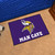 19" x 30" Black NFL Minnesota Vikings Man Cave Starter Rectangular Mat Area Rug - IMAGE 2