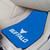 Set of 2 Blue and White NCAA State University of New York at Buffalo Car Mats 17" x 27" - IMAGE 2