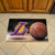 19" x 30" Brown and Purple NBA Los Angeles Lakers Shoe Scraper Doormat - IMAGE 2