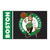 19" x 30" Green and White NBA Boston Celtics Rectangular Starter Mat - IMAGE 1