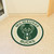 27" Green and Beige NBA Milwaukee Bucks Rounded Door Mat - IMAGE 2