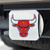 4" Silver NBA Chicago Bulls Color Class III Hitch Cover Auto Accessory - IMAGE 2