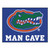 2.8' x 3.5' Blue and Green NCAA University of Florida Gators Man Cave All Star Rectangular Area Rug - IMAGE 1