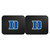 Set of Two Black NCAA Duke University Car Floor Mats 14" x 17" - IMAGE 1