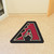 Red and Black MLB Arizona Diamondbacks Mascot Door Mat 30" x 34.2" - IMAGE 2