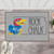 19" x 30" Gray and Blue NCAA University of Kansas Jayhawks Starter Mat Rectangular Area Rug - IMAGE 2