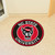 27" Black and Red NCAA North Carolina State University Wolfpack Round Non-Skid Mat Area Rug - IMAGE 2