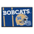 19" x 30" Blue and Black NCAA Montana State University Bobcats Starter Mat - IMAGE 1