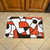 19" x 30" White and Red NFL Cleveland Browns Shoe Scraper Rectangular Door Mat - IMAGE 2