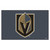 5' x 8' Black and Brown NHL Vegas Golden Knights Ulti-Mat Rectangular Outdoor Area Rug - IMAGE 1