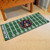 30" x 72" Blue and Orange NCAA Auburn University Tigers Football Field Mat Area Rug Runner - IMAGE 2