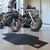 42" x 82.5" Black and Orange NCAA Clemson University Tigers Motorcycle Mat Accessory - IMAGE 2