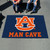59.5" x 94.5" Blue and Orange NCAA Auburn University Tigers Outdoor Tailgater Area Rug - IMAGE 2