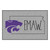 19" x 30" Gray and Purple NCAA Kansas State University Wildcats Starter Mat Rectangular Area Rug - IMAGE 1