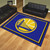 7.25' x 9.75' Blue and Yellow NBA Golden State Warriors Plush Non-Skid Area Rug - IMAGE 2