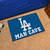 19" x 30" Blue and White Contemporary MLB Los Angeles Dodgers Rectangular Mat - IMAGE 2