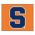 5' x 6' Orange and Blue NCAA Syracuse University Tailgater Rectangular Outdoor Area Rug - IMAGE 1