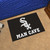 19" x 30" Black Contemporary MLB Chicago White Sox Rectangular Mat - IMAGE 2