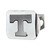 4" x 3.25" Silver and Black NCAA University of Tennessee Volunteers Hitch Cover Automotive Accessory - IMAGE 1