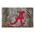 19" x 30" Gray and Red NCAA University of Alabama Crimson Tide Scraper Rectangular Door Mat - IMAGE 1