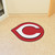 White MLB Cincinnati Reds Mascot Door Mat 28" x 40" - IMAGE 2