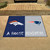33.75" x 42.5" Blue and White NFL House Divided Non-Skid Mat Rectangular Outdoor Area Rug - IMAGE 2