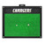 20" x 17" Black and Green NFL Los Angeles Chargers Golf Hitting Mat - IMAGE 1