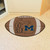 20.5" x 32.5" Brown and Blue NCAA University of Michigan Wolverines Mat Area Rug - IMAGE 2