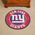 27" NFL New York Giants Round Non-Skid Mat Area Rug - IMAGE 2